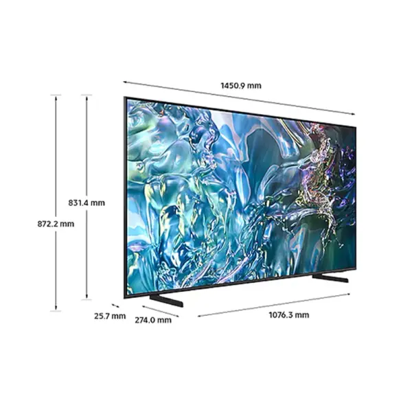 SAMSUNG TV/ AI - 65/ QLED TV/ TIZEN OS / QA65Q60DAUMTE - Image 2